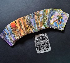 The Merryday Tarot (1997) 78 Card Deck (TRIMMED) OOP RARE