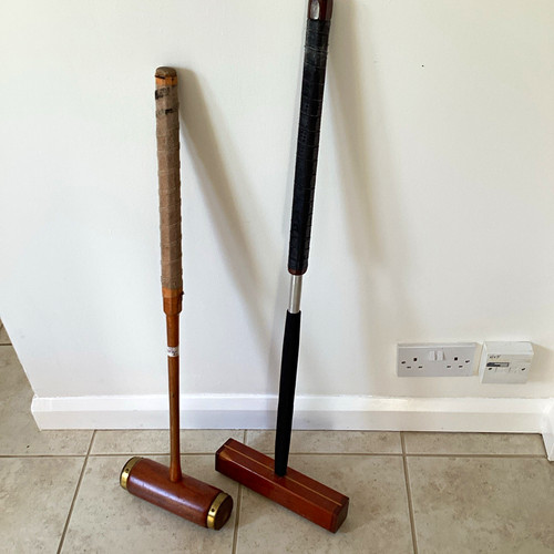 Traditional wooden croquet - traditional,