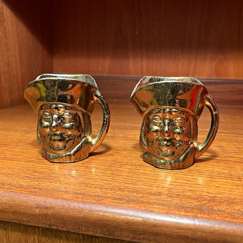 Pair vintage english metal - pair,