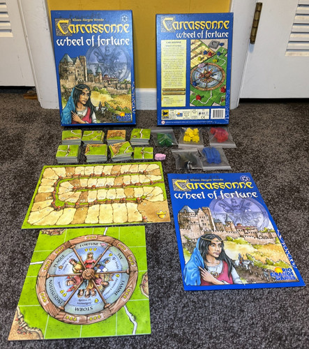 Carcassonne wheel fortune - wheel, of