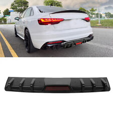 Black Rear Bumper Diffuser Lip