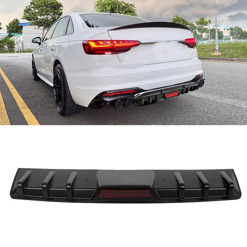 Black rear bumper - rear, diffuser