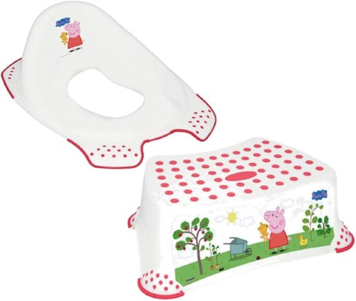 Peppa pig stool toilet seat - peppa, &