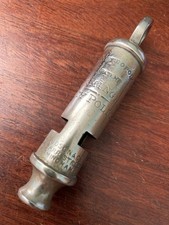 Antique / Vintage J Hudson & Co Birmingham City Police Whistle 244 Barr Street