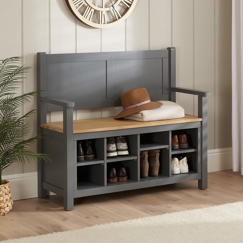 Hallway bench with - hallway,