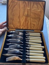 Vintage Antique Set of 6 EPNS