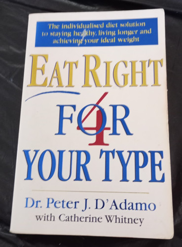 Eat right for your type - eat,