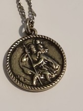 St Christopher Necklaces Gold