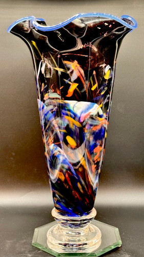 Massive hand blown art - blown, glass