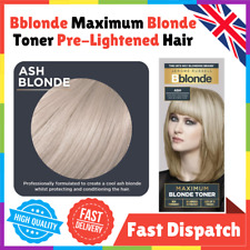 Bblonde Maximum Blonde Toner - Non-Permanent Hair Toner for Pre-Lightened Hair