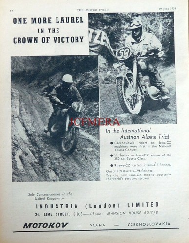 Motokov jawa motor cycle - jawa-cz,