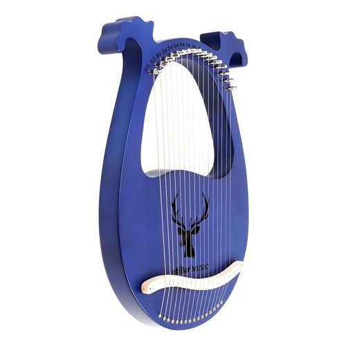 Lyre harp16 metal - lyre,