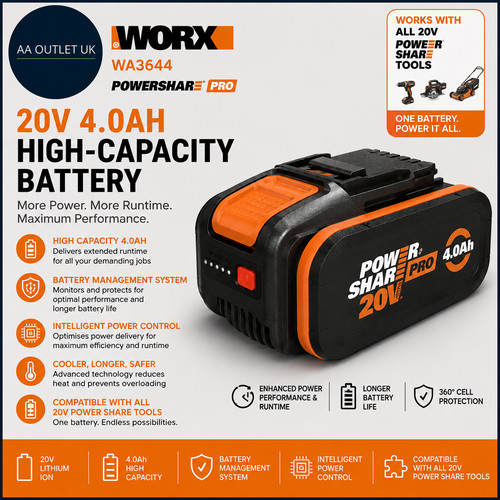 Worx wa3644 powershare pro 20v - wa3644,