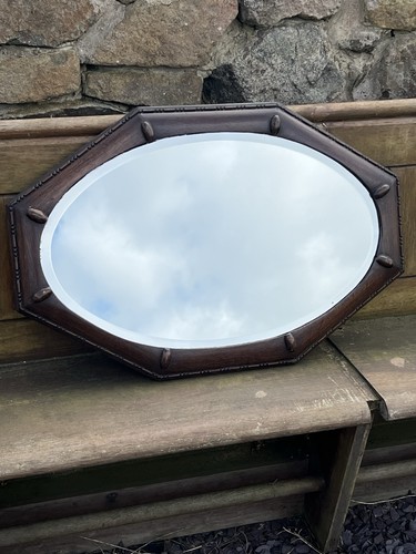 Antique edwardian wall mirror - edwardian,