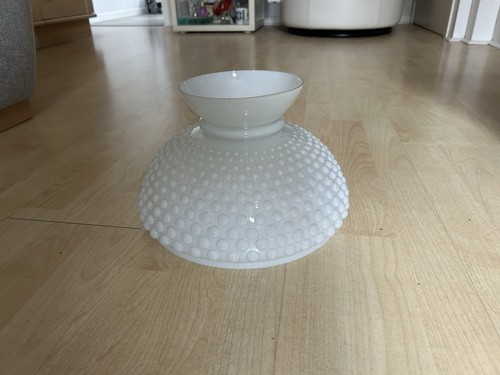 Vintage white milk glass