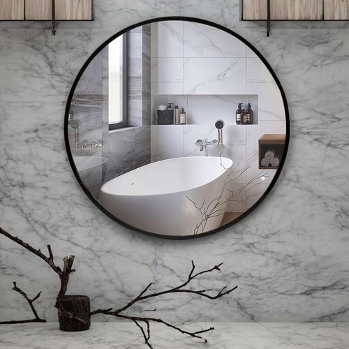 40cm wall mirror self adhesive - 40cm,