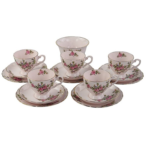 Tuscan bone china pink floral - tuscan,