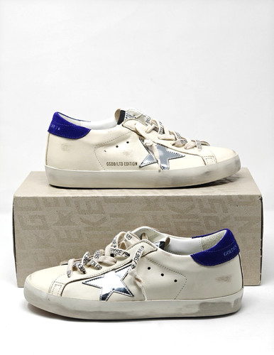 Golden goose super star white - golden,