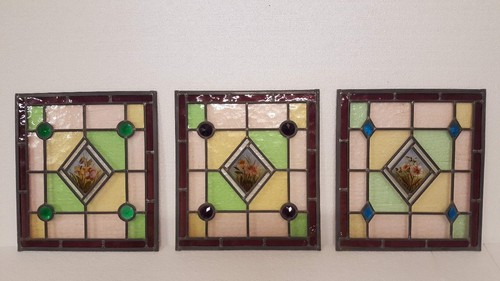 Stained glass panels with - stained,