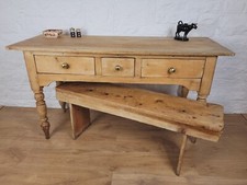 Victorian Side Table Bench