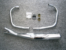 A NOS HONDA CX500 MOTAD CHROME