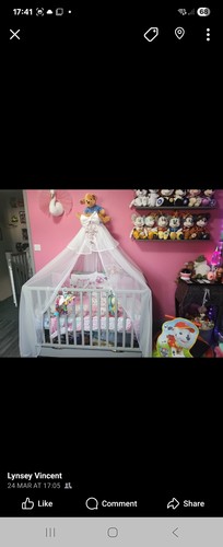 Babymore eva sleigh - babymore, cot