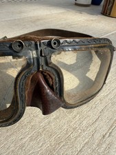 RAF Mark Mk 3 WW2 Pilot Goggles Genuine Original VGC