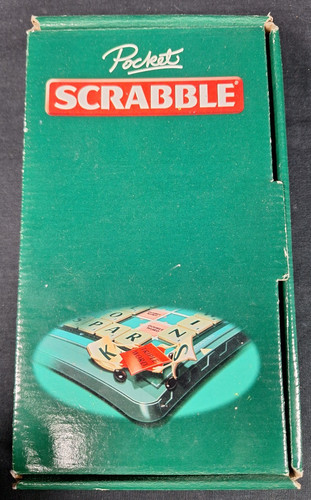 Mattel travel scrabble - mattel,