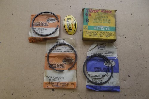 Villiers 040 piston rings - 2h,