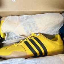 JQ9230 Bad Bunny adidas Ballerina Bold Gold Core Black Gum (Men's) 10 New