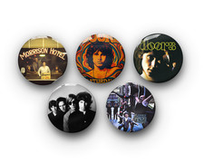 The Doors Pin Badge Set (5x