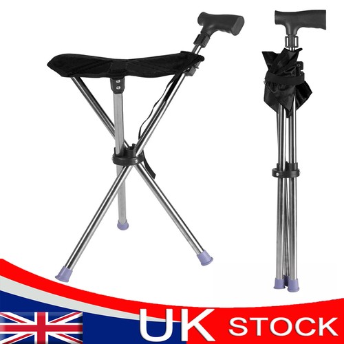 Folding portable walking stick - portable,
