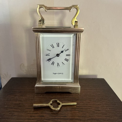 Antique carriage clock mappin - antique,