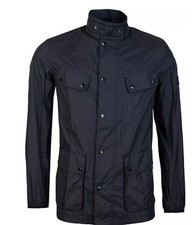 Barbour Mens International Packable Duke Jacket Colour Black Size Medium