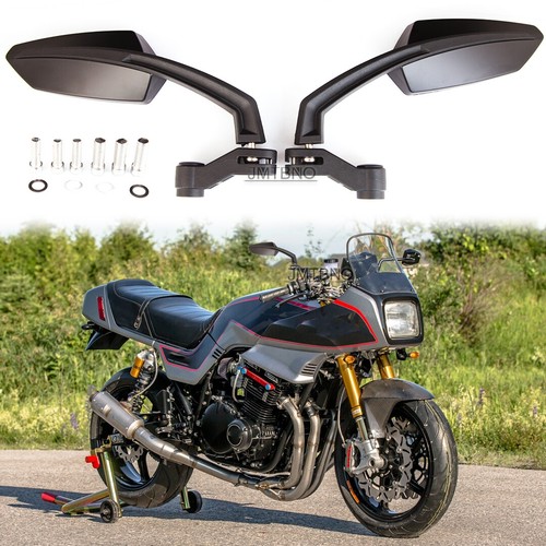 Motorcycle rear side - side, view