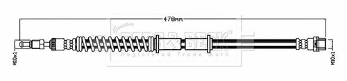 Borg beck bbh8785 front - beck,
