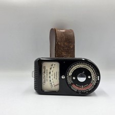 1930s/40s Weston Master Cine Model S74/720 Exposure Light Meter With Case