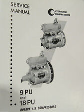 Hydrovane 9 / 18 Workshop Manual in PDF Sent via EMAIL