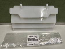 White Kawasaki Radiator Guard