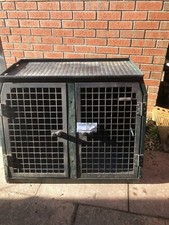 used dog transit box