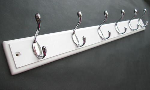 Modern wooden rail rack hat - wooden, &