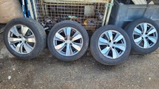 Peugeot 2008 Set Of 4 Diamond Cut Alloy Wheels 6.5J 16 with tyres 195 60 R16