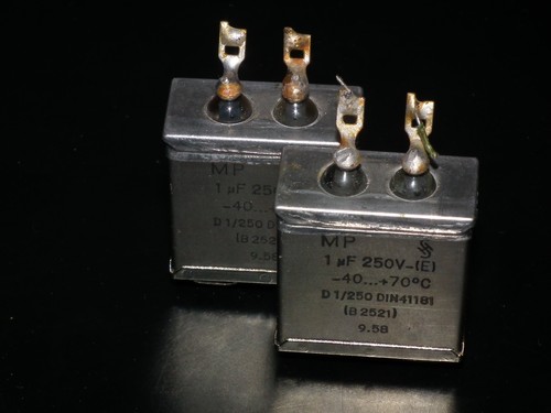 Two vintage siemens pio - two,