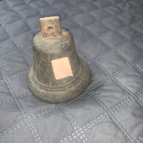 Old brass bell - old,