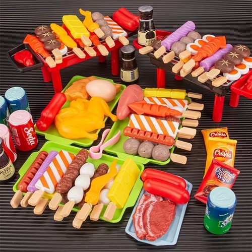 Kids bbq kitchen toy set - bbq,
