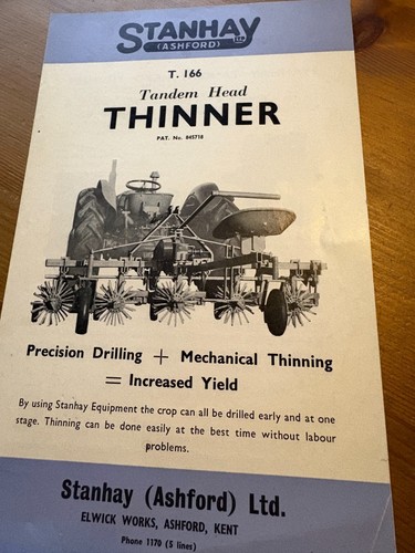 Stanhay tandem head thinner - stanhay,
