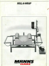 Claas Roll A Wrap Bale Wrapper Brochure / Leaflet 0590F