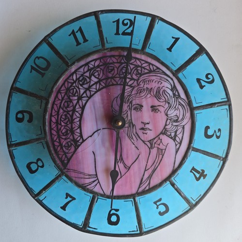 Art nouveau stained - art,