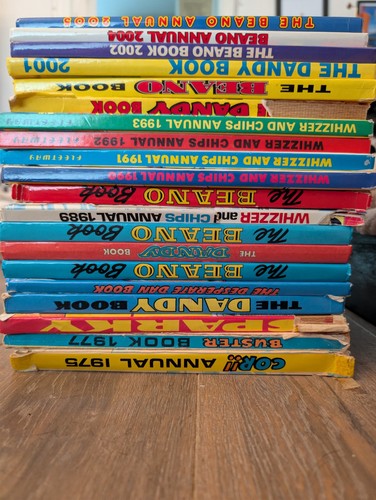 Vintage british comic - british, annuals