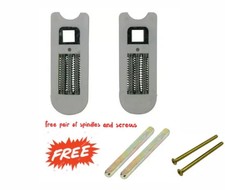 uPVC Replacement Door Handle Springs Cassette Pair-Stop Sagging Handles 70x26mm